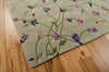 Nourison Julian JL36 Light Green Area Rug Corner Image
