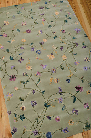 Nourison Julian JL36 Light Green Area Rug Main Image