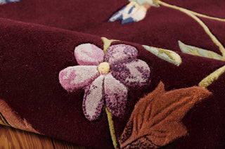 Nourison Julian JL45 Ruby Area Rug Detail Image