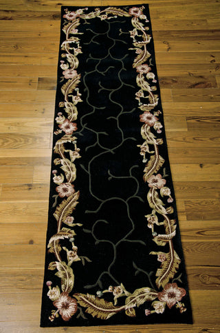 Nourison Julian JL46 Black Area Rug Runner Image