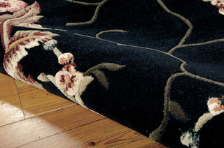 Nourison Julian JL46 Black Area Rug Detail Image