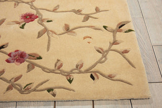 Nourison Julian JL22 Light Gold Area Rug Detail Image