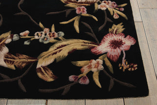 Nourison Julian JL46 Black Area Rug Detail Image