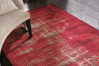 Nourison Karma KRM01 Red Area Rug Room Image