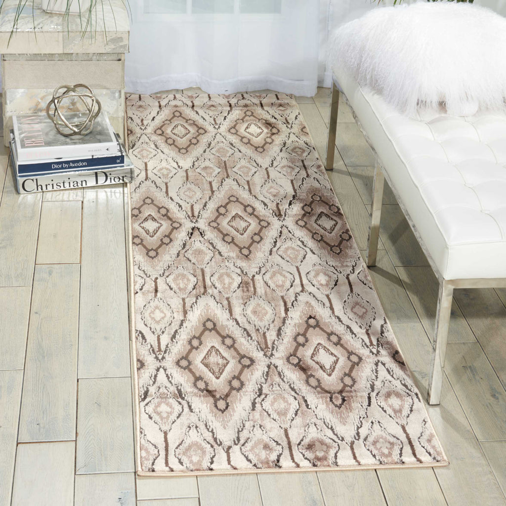 Nourison Karma KRM02 Beige Area Rug Incredible Rugs and Decor