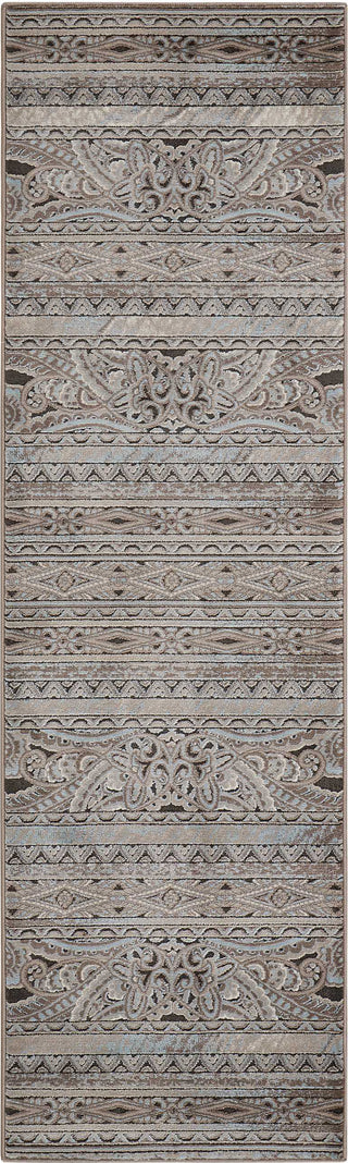 Nourison Karma KRM03 Stone Area Rug