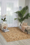 Nourison Lumiere KI600 Royal Countryside Beige Area Rug by Kathy Ireland 6' X 8' Feature