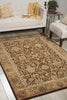 Nourison Lumiere KI602 Stateroom Espresso Area Rug by Kathy Ireland 6' X 8'