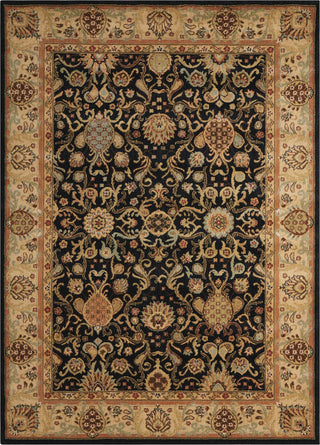 Nourison Lumiere KI602 Stateroom Onyx Area Rug by Kathy Ireland 6' X 8'