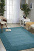Nourison Cottage Grove KI700 Ocean Area Rug by Kathy Ireland 6' X 8' Feature
