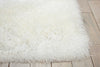 Nourison Studio KI900 Sunset Boulevard Shag Pearl Area Rug by Kathy Ireland 5' X 7'