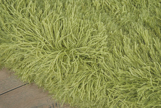 Nourison Studio KI900 Sunset Boulevard Shag Peridot Area Rug by Kathy Ireland 5' X 7'