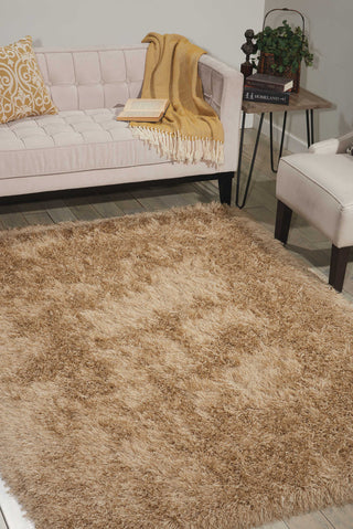 Nourison Studio KI900 Sunset Boulevard Shag Quartz Area Rug by Kathy Ireland Room Image Feature