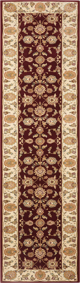 Nourison Antiquities ANT01 Empress Garden Garnet Area Rug