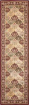 Nourison Antiquities ANT02 Washington Square Multicolor Area Rug by Kathy Ireland 2'2'' X 7'6'' Runner