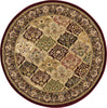 Nourison Antiquities ANT02 Washington Square Multicolor Area Rug by Kathy Ireland 3' 9'' Round