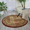 Nourison Antiquities ANT02 Washington Square Multicolor Area Rug by Kathy Ireland 4' Round