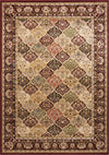 Nourison Antiquities ANT02 Washington Square Multicolor Area Rug by Kathy Ireland 5' X 7'