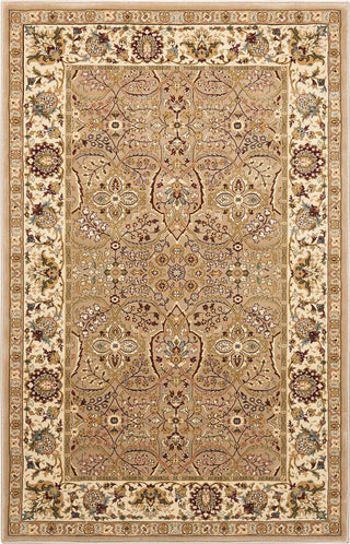 Nourison Antiquities ANT03 American Jewel Cream Area Rug by Kathy Ireland 4' X 6'