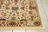 Nourison Antiquities ANT04 Royal Countryside Ivory Area Rug by Kathy Ireland 3' X 8'