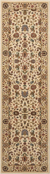 Nourison Antiquities ANT04 Royal Countryside Ivory Area Rug by Kathy Ireland