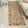 Nourison Antiquities ANT04 Royal Countryside Ivory Area Rug by Kathy Ireland Texture Image Feature