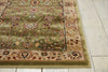 Nourison Antiquities ANT04 Royal Countryside Sage Area Rug by Kathy Ireland 3' X 8'