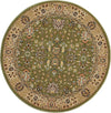 Nourison Antiquities ANT04 Royal Countryside Sage Area Rug by Kathy Ireland 3' 9'' Round