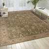 Nourison Antiquities ANT04 Royal Countryside Sage Area Rug by Kathy Ireland 8' X 11'