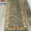 Nourison Antiquities ANT04 Royal Countryside Slate Blue Area Rug by Kathy Ireland Texture Image Feature