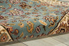 Nourison Antiquities ANT04 Royal Countryside Slate Blue Area Rug by Kathy Ireland 3' X 8'