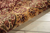 Nourison Antiquities ANT05 Stately Empire Burgundy Area Rug by Kathy Ireland 8' X 11'