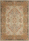 Nourison Antiquities ANT05 Stately Empire Ivory Area Rug by Kathy Ireland 5'3'' X 7'4''