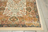 Nourison Antiquities ANT05 Stately Empire Ivory Area Rug by Kathy Ireland 3' X 8'