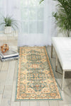 Nourison Antiquities ANT06 Imperial Garden Slate Blue Area Rug by Kathy Ireland Texture Image Feature