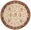 Nourison Antiquities ANT07 Timeless Elegance Ivory Area Rug by Kathy Ireland 5' 3'' Round
