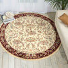 Nourison Antiquities ANT07 Timeless Elegance Ivory Area Rug by Kathy Ireland Room Image Feature