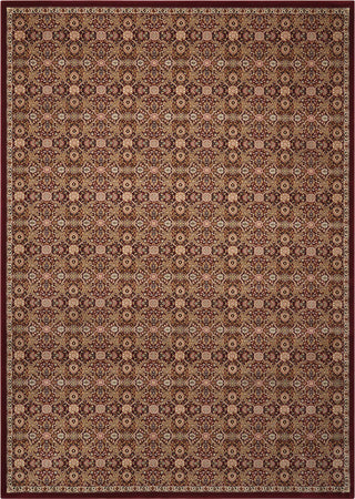 Nourison Ki11 Antiquities ANT08 Burgundy Area Rug by Kathy Ireland main image