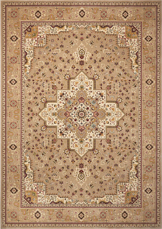 Nourison Ki11 Antiquities ANT09 Beige Area Rug by Kathy Ireland main image