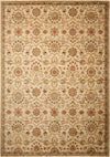 Nourison Ancient Times BAB01 Persian Treasure Ivory Area Rug by Kathy Ireland 8' X 10'