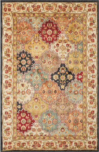 Nourison Ancient Times BAB03 Empress Garden Multicolor Area Rug by Kathy Ireland 4' X 6'