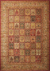 Nourison Ancient Times BAB04 Asian Dynasty Multicolor Area Rug by Kathy Ireland 8' X 10'