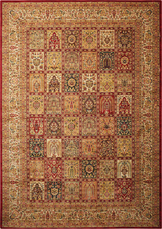 Nourison Ancient Times BAB04 Asian Dynasty Multicolor Area Rug by Kathy Ireland 8' X 10'