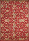 Nourison Ancient Times BAB05 Treasures Red Area Rug by Kathy Ireland 6' X 8'