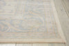 Nourison Royal Serenity SER01 Hyde Park Ivory Blue Area Rug by Kathy Ireland 8' X 10'