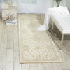 Nourison Royal Serenity SER02 St James Bone Area Rug by Kathy Ireland Texture Image Feature