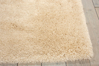 Nourison Yummy Shag YUM01 Bone Area Rug by Kathy Ireland 6' X 8'