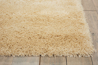 Nourison Yummy Shag YUM01 Bone Area Rug by Kathy Ireland 8' X 10'