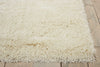Nourison Yummy Shag YUM01 White Area Rug by Kathy Ireland 8' X 10'