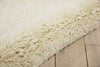 Nourison Yummy Shag YUM01 White Area Rug by Kathy Ireland 8' X 10'
